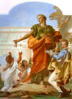 Tiepolo, Giovanni Battista - Generosity Bestowing her Gifts